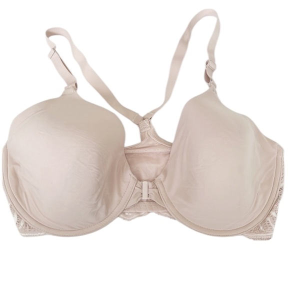 NEW NATORI Lush Front Closure Contour Racerback T-Shirt bra - Picture 5 of 8